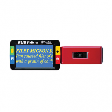 Ruby HD pocket video magnifier